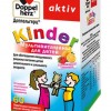 Доппельгерц kinder  мультивитамины для детей жевательные пастилки со вкусом малины таблетки  №60