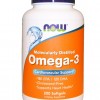 NOW Нау Омега-3 1400мг (OMEGA-3) капсулы  №200