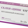 Селен+Цинк VIT, витаминный комплекс таблетки  №30