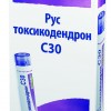Рус токсикодендрон (Rhus toxicodendron) С30 гранулы  4 г