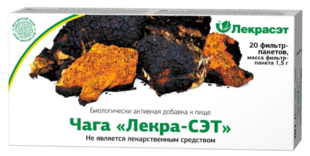 Чага Лекра-сэт (фильтр-пакеты) трава  1,5 г №20