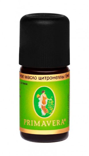 Эфирное масло цитронеллы био, 5 мл