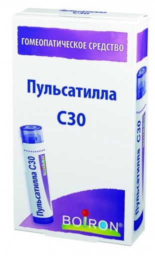 Пульсатилла, (Pulsatilla), C30 гранулы  4 г