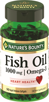 Рыбий жир (Омега-3) 1000 мг капсулы  №50