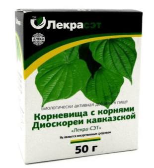 Диоскорея кавказская корневища с корнями (Дикий ямс) трава  50 г