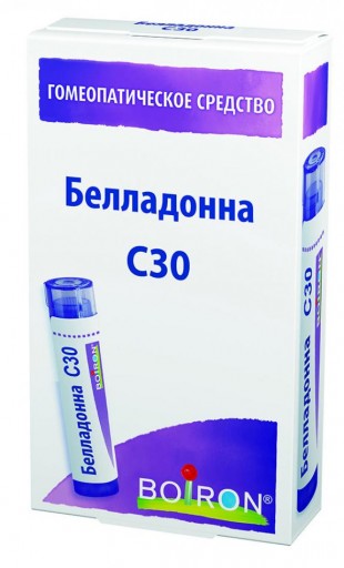 Белладонна (Belladonna) C30 гранулы  4 г