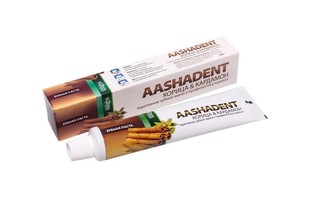 AASHADENT зубная паста, Корица/Кардамон/Мята 100 г