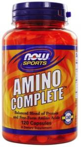 NOW Нау Аминокомплекс (AMINO COMPLETE 360 CAPS) капсулы  №360