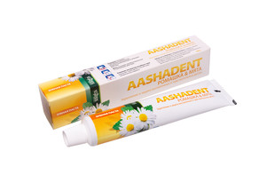 AASHADENT зубная паста, Ромашка/Мята 100 г