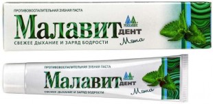 Зубная паста  «Малавит Дент» МЯТА зубная паста  75 г