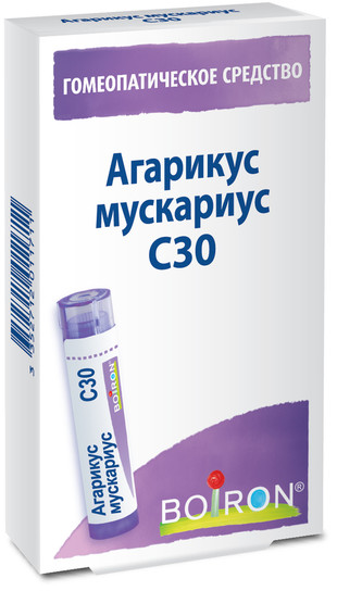 Агарикус мускариус C30 гранулы  4 г