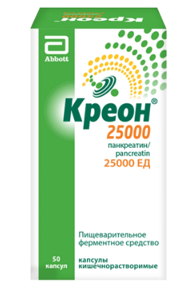 Креон 25000ед капсулы  №50