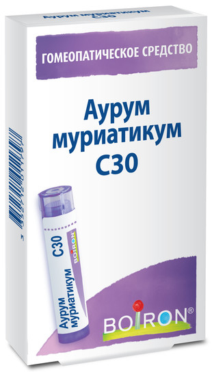 Аурум муриатикум C30 гранулы  4 г