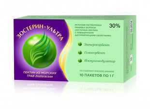 Зостерин-ультра сорбент порошок 30% 1 г №10