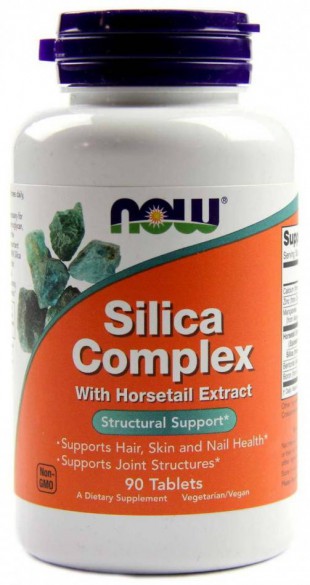 NOW Нау Кремниевый комплекс 1230мг (SILICA COMPLEX ) таблетки №90