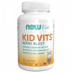 NOW Нау Мультивитаминный ягодный взрыв  1775мг (KID VITS - BERRY BLAST ) таблетки  №120