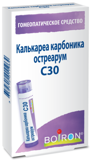 Калькареа карбоника остреарум C30 гранулы  4 г