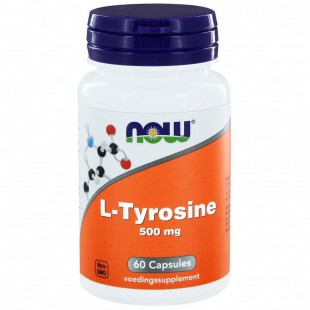 NOW Нау L-Тирозин ( L-TYROSINE 500MG ) капсулы  №60