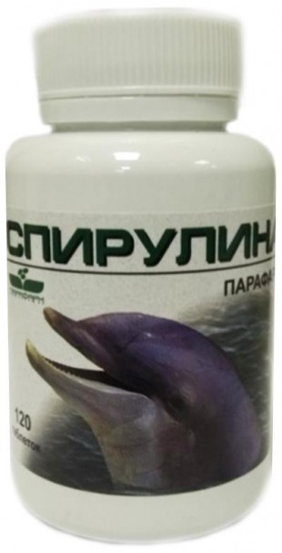 Спирулина-парафарм таблетки  350 мг №120