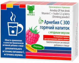АРНЕБИЯ C 300 горячий напиток с ягодным вкусом порошок  5 г №10
